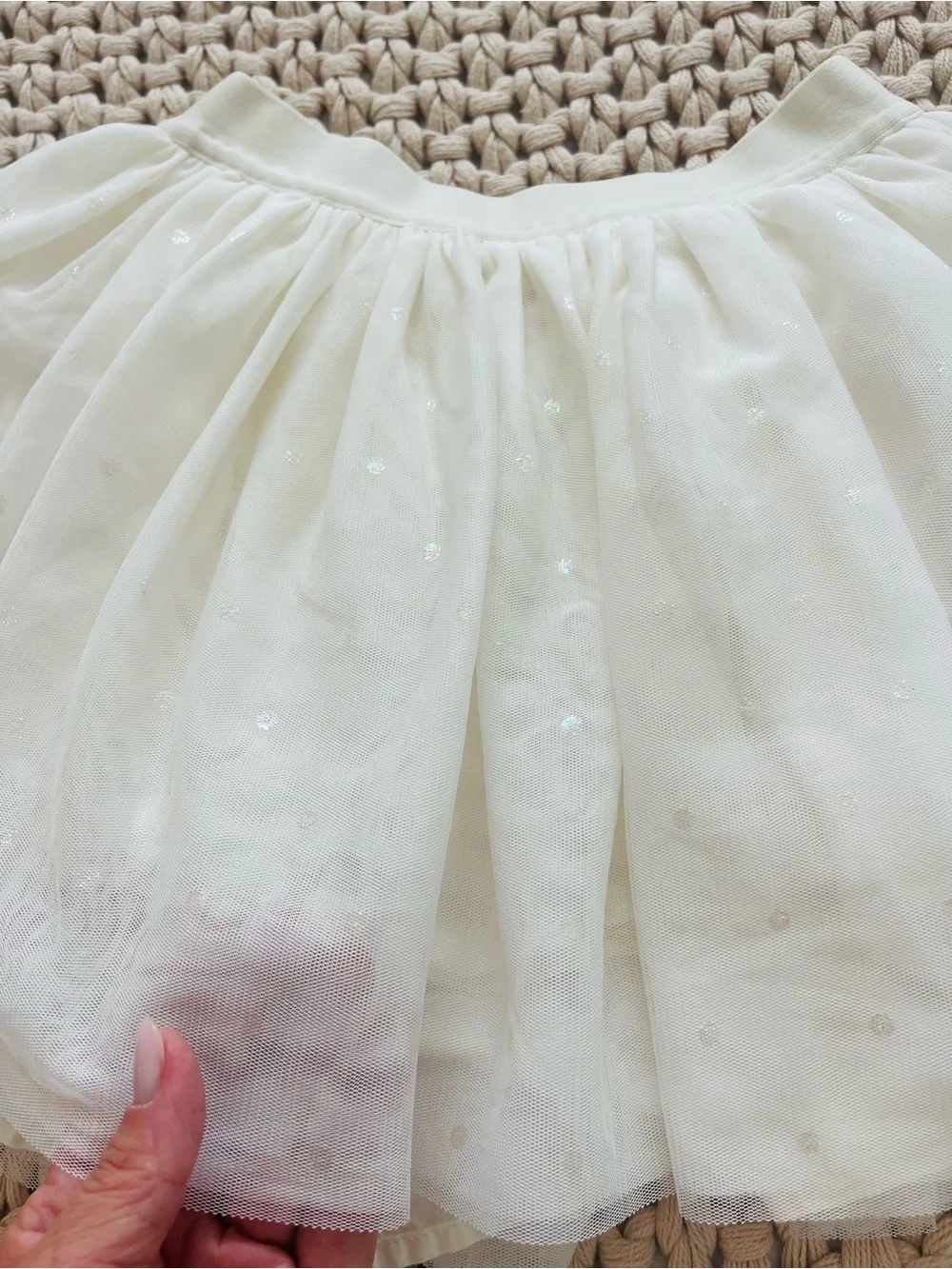 GAP KIDS | Cream Tulle Layered Girls' Skirt
